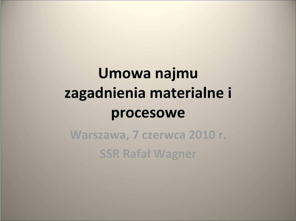 i procesowe Warszawa,