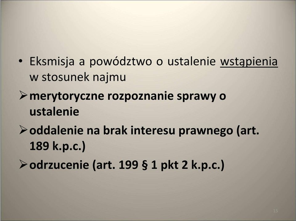 ustalenie oddalenie na brak interesu prawnego