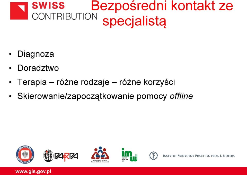 Terapia różne rodzaje różne