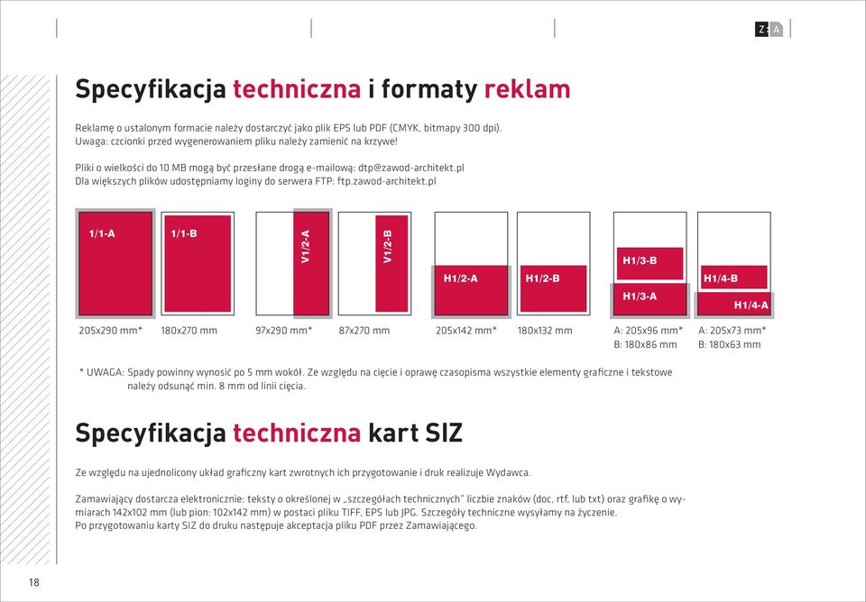 pl Dla większych plików udostępniamy loginy do serwera FTP: ftp.zawod-architekt.