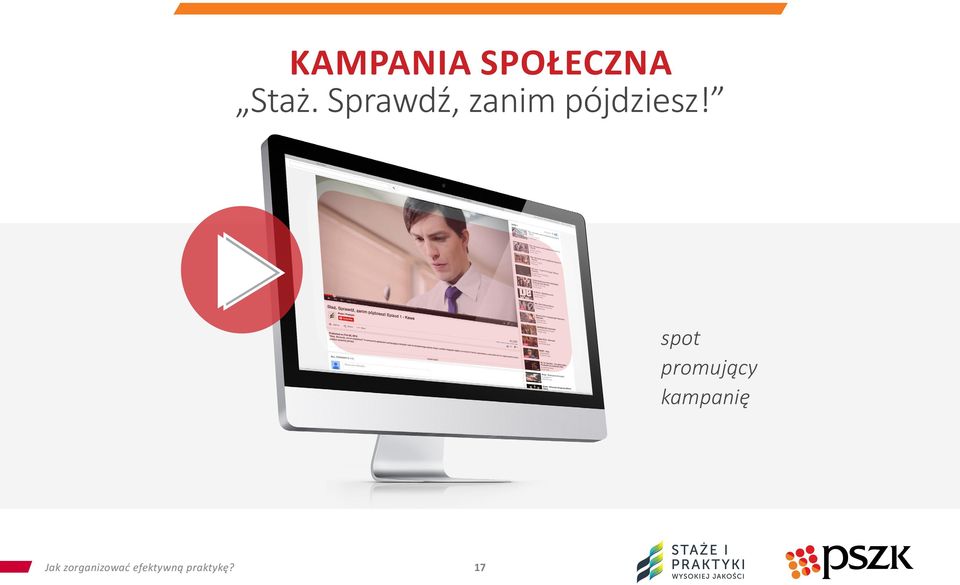 spot promujący kampanię Jak