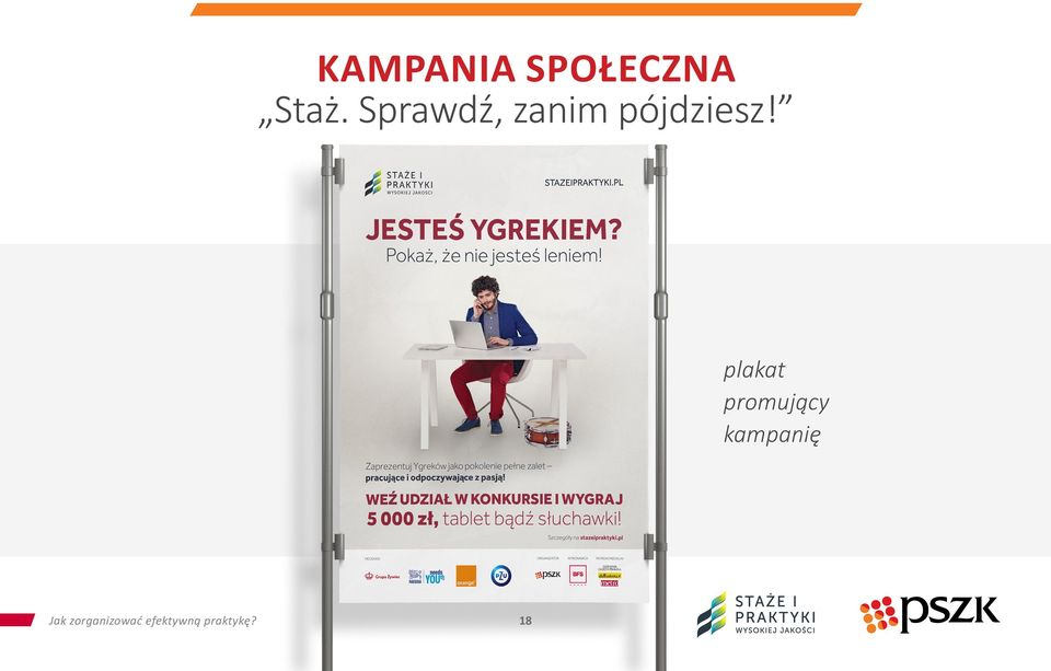 plakat promujący kampanię