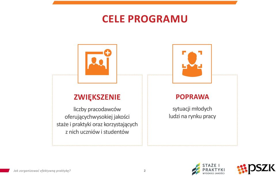 korzystających z nich uczniów i studentów POPRAWA