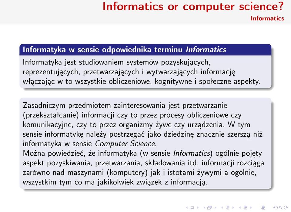 wszystkie obliczeniowe, kognitywne i spoªeczne aspekty.