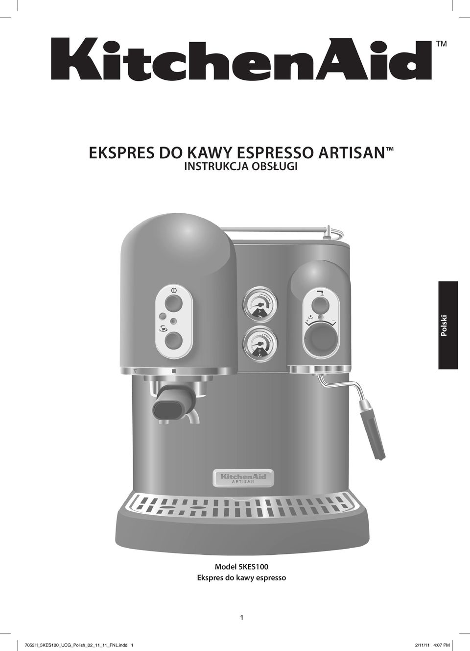 Ekspres do kawy espresso 1