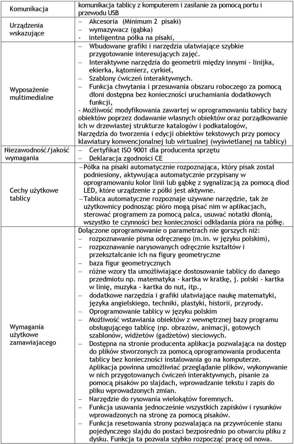 Interaktywne narzędzia do geometrii między innymi - linijka, ekierka, kątomierz, cyrkiel, Szablony ćwiczeń interaktywnych.