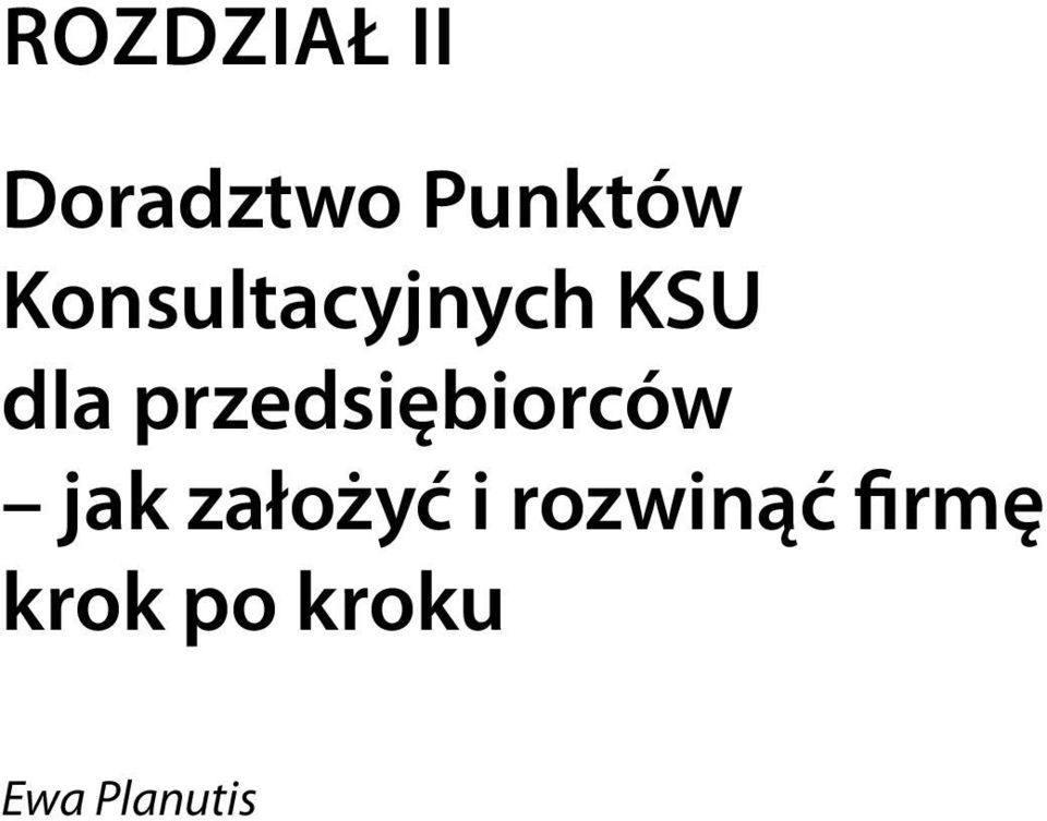 przedsiębiorców jak założyć i