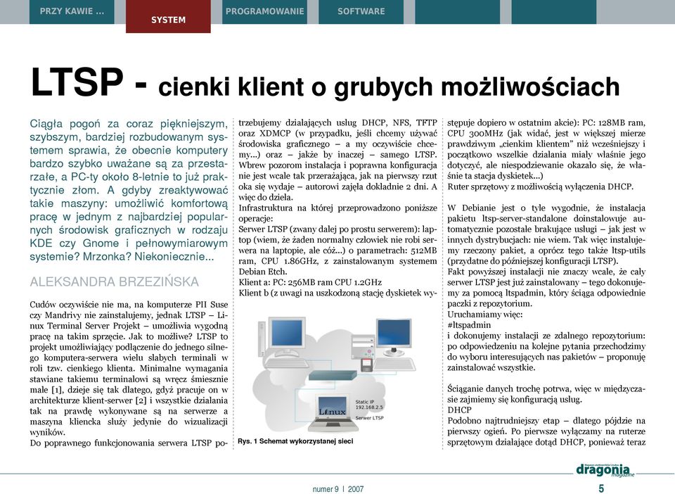 A gdyby z re ak tyw ow ać tak ie m as z yny: um oż iw ić k om fortow ą pracę w je dnym z najbardz ie j popu arnych środow is k graficz nych w rodz aju K DE cz y Gnom e i pe łnow ym iarow ym s ys te m