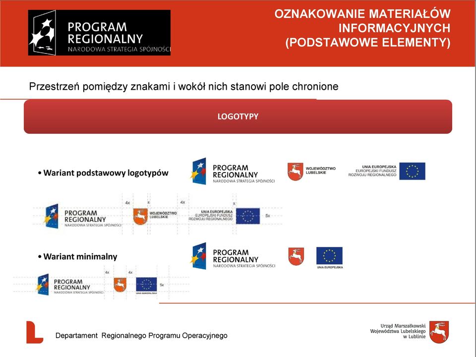 znakami i wokół nich stanowi pole chronione