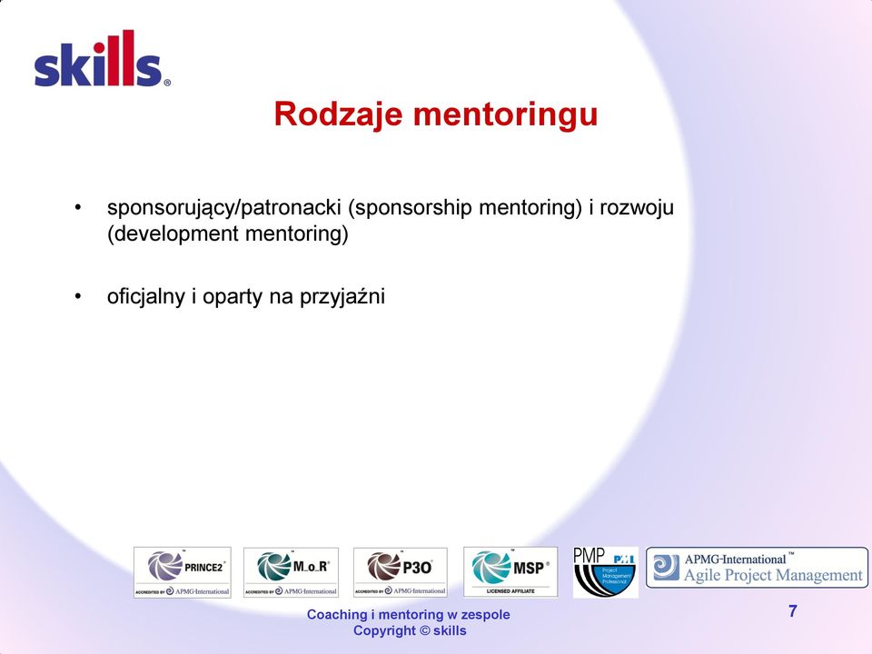 (sponsorship mentoring) i rozwoju