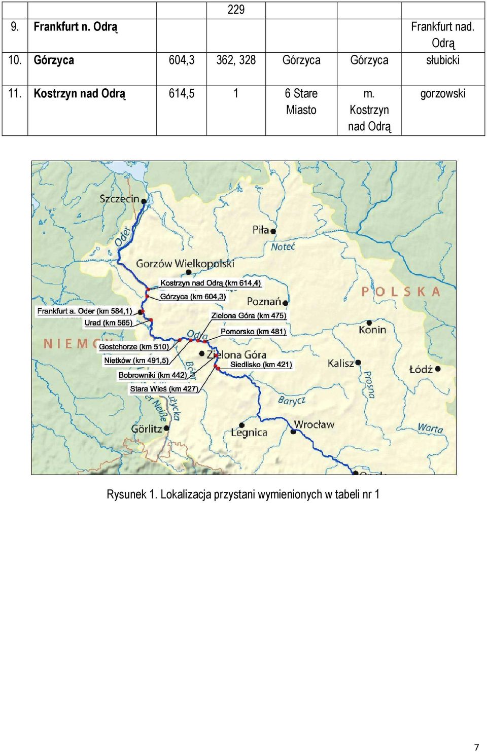 Kostrzyn nad Odrą 614,5 1 6 Stare Miasto m.