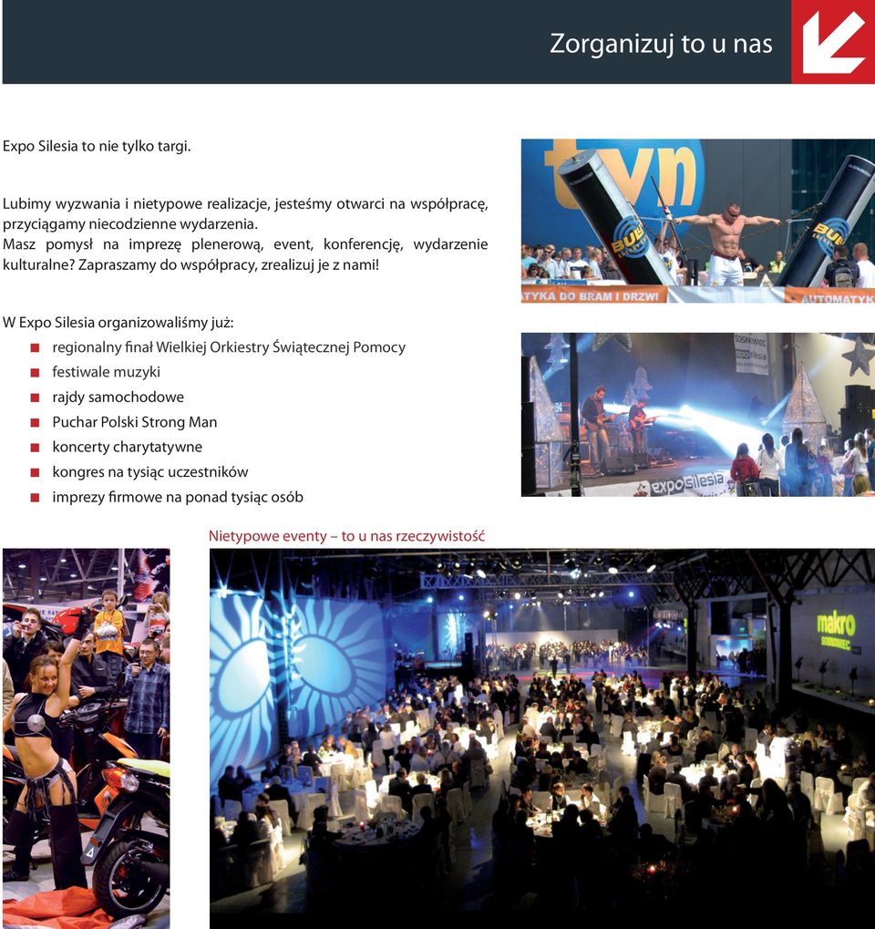 Masz pomysł na imprezę plenerową, event, konferencję, wydarzenie kulturalne? Zapraszamy do współpracy, zrealizuj je z nami!