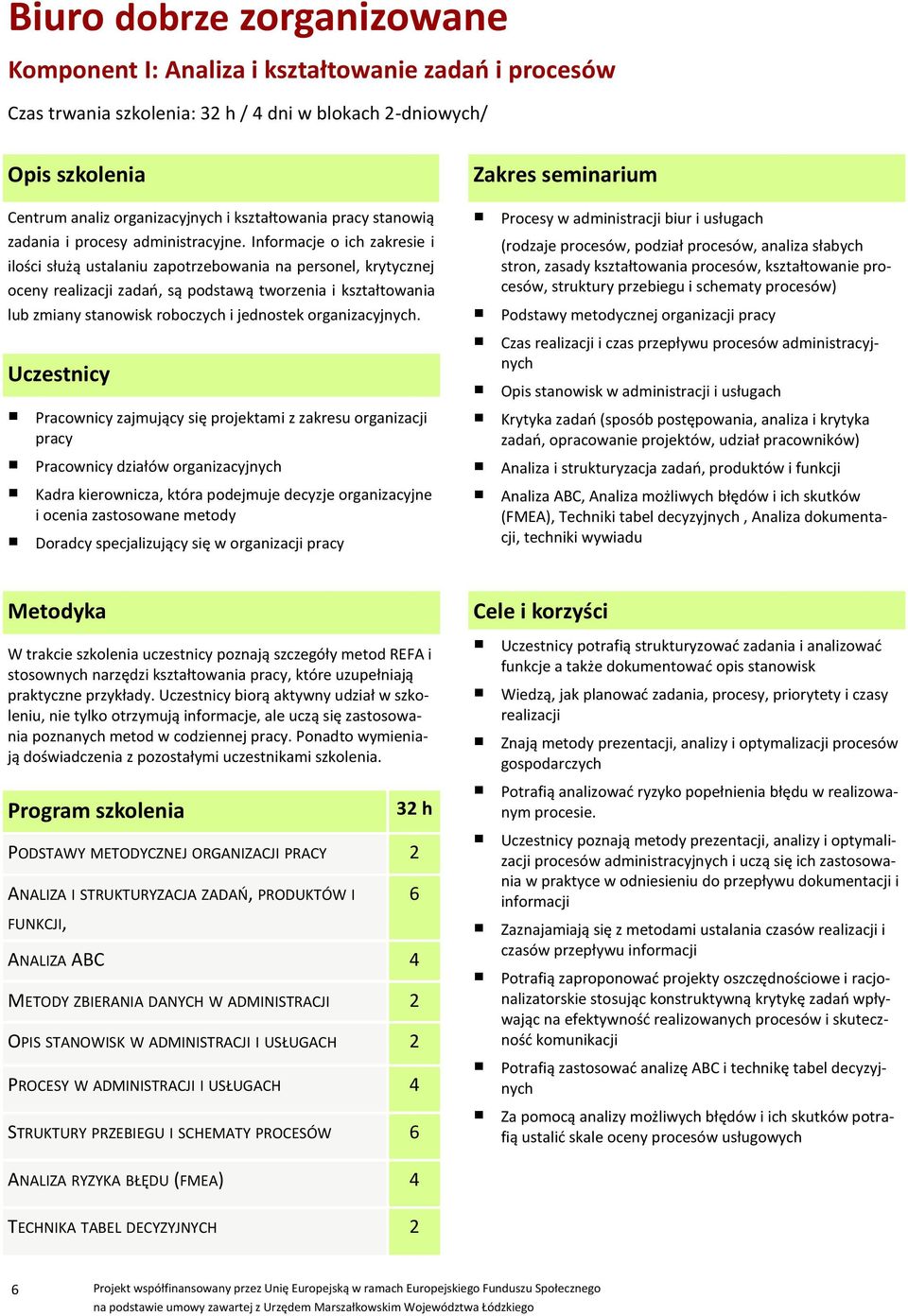 Informacje o ich zakresie i ilości służą ustalaniu zapotrzebowania na personel, krytycznej oceny realizacji zadao, są podstawą tworzenia i kształtowania lub zmiany stanowisk roboczych i jednostek