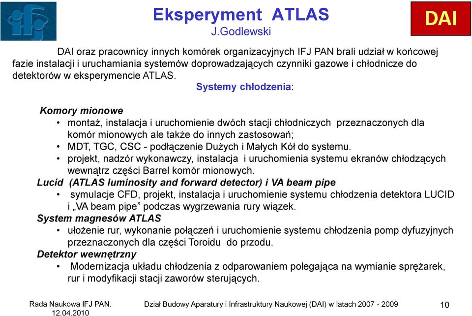 eksperymencie ATLAS.