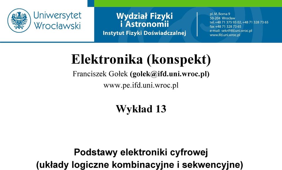 pl) www.pe.ifd.uni.wroc.