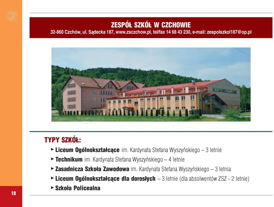 Kardynała Stefana Wyszyńskiego 3 letnie Technikum im.