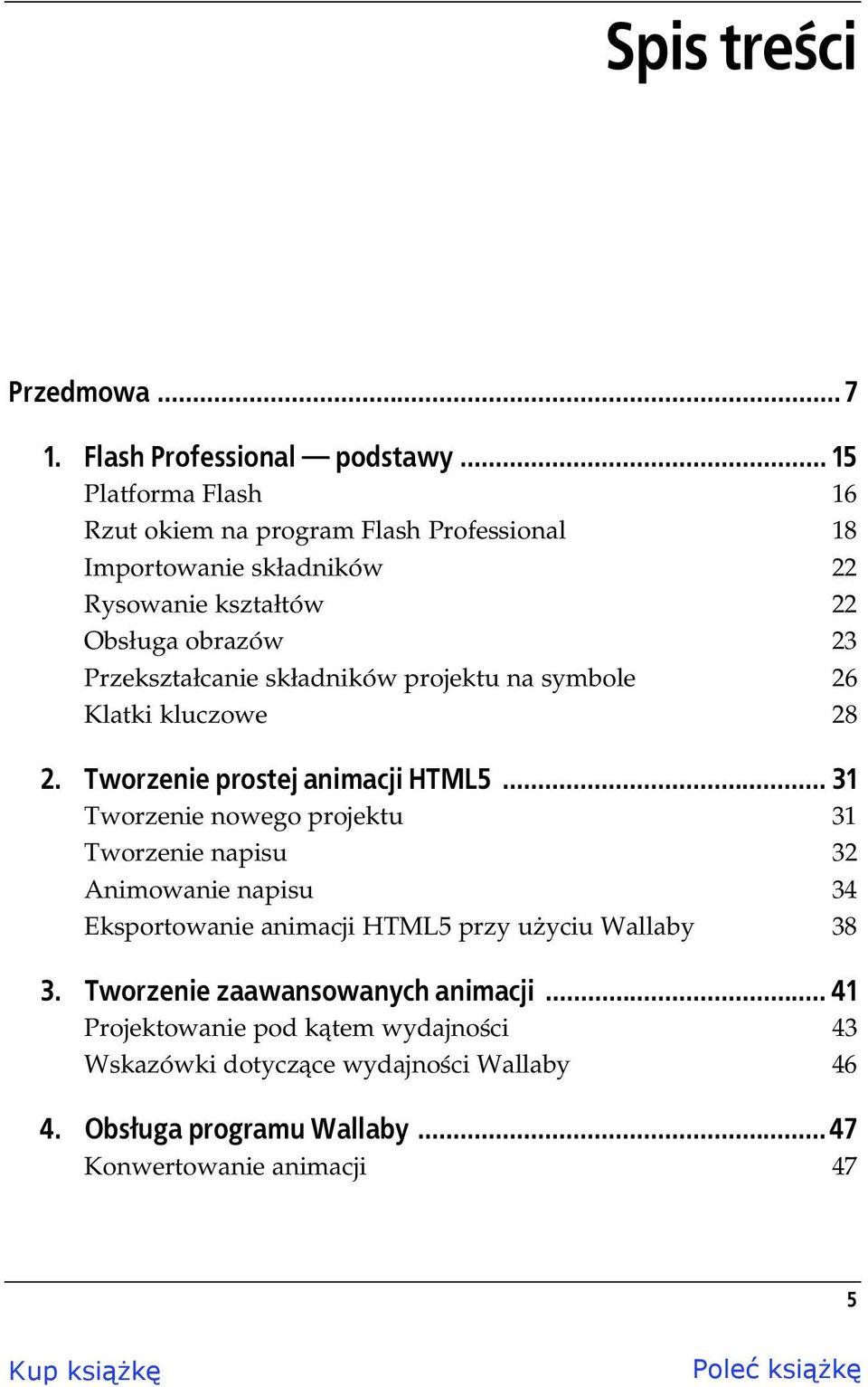 canie sk adników projektu na symbole 26 Klatki kluczowe 28 2. Tworzenie prostej animacji HTML5.