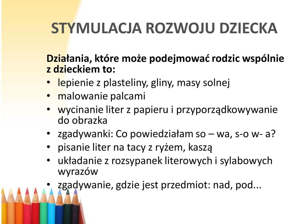 przyporządkowywanie do obrazka zgadywanki: Co powiedziałam so wa, s-o w- a?