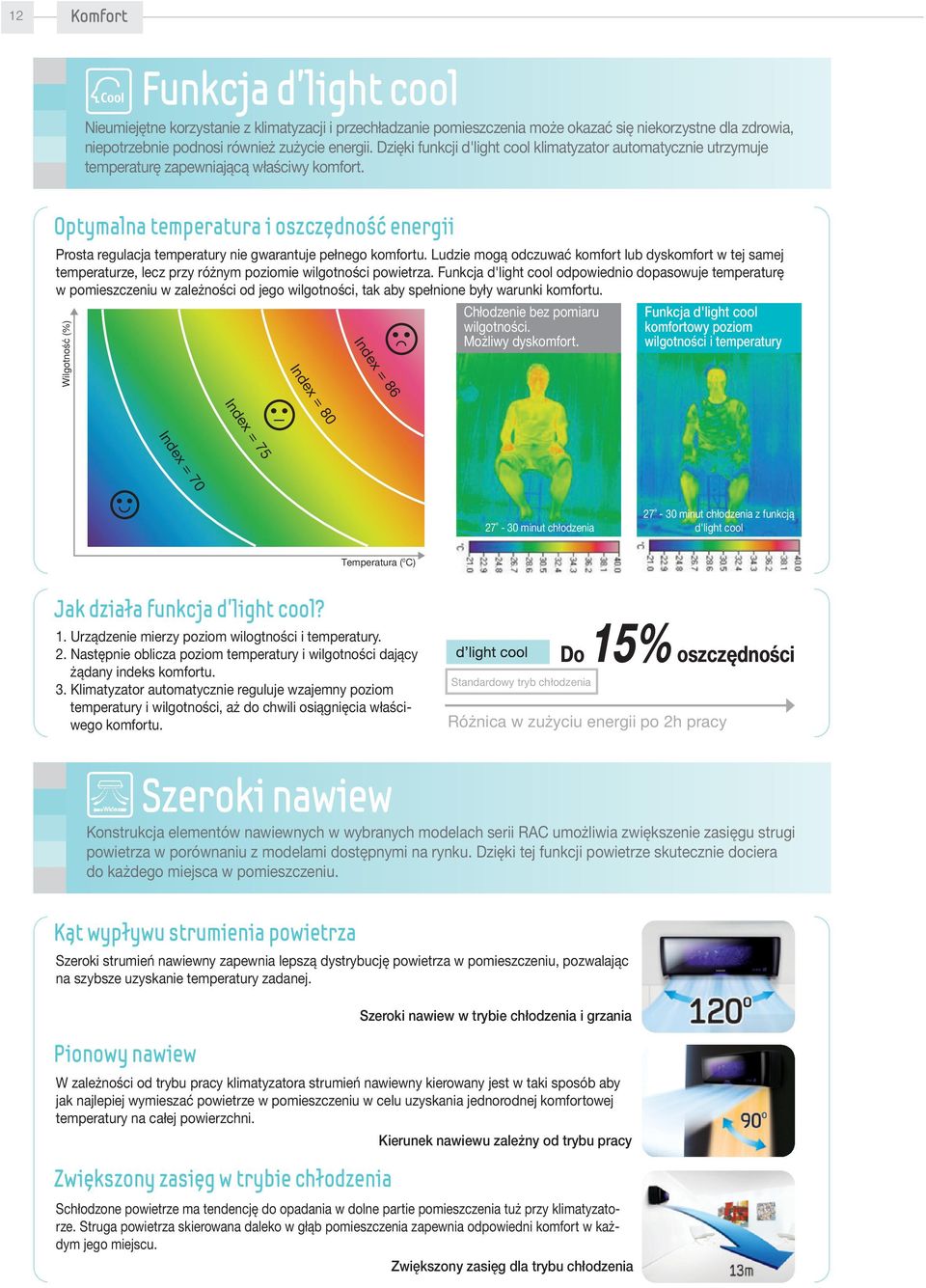 Optymalna temperatura i oszczędność energii Prosta regulacja temperatury nie gwarantuje pełnego komfortu.