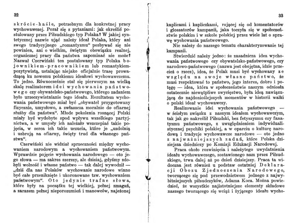 ln e j, o rg an iczn ej p ra c y d la p a ń s tw a zapom inać nie może?