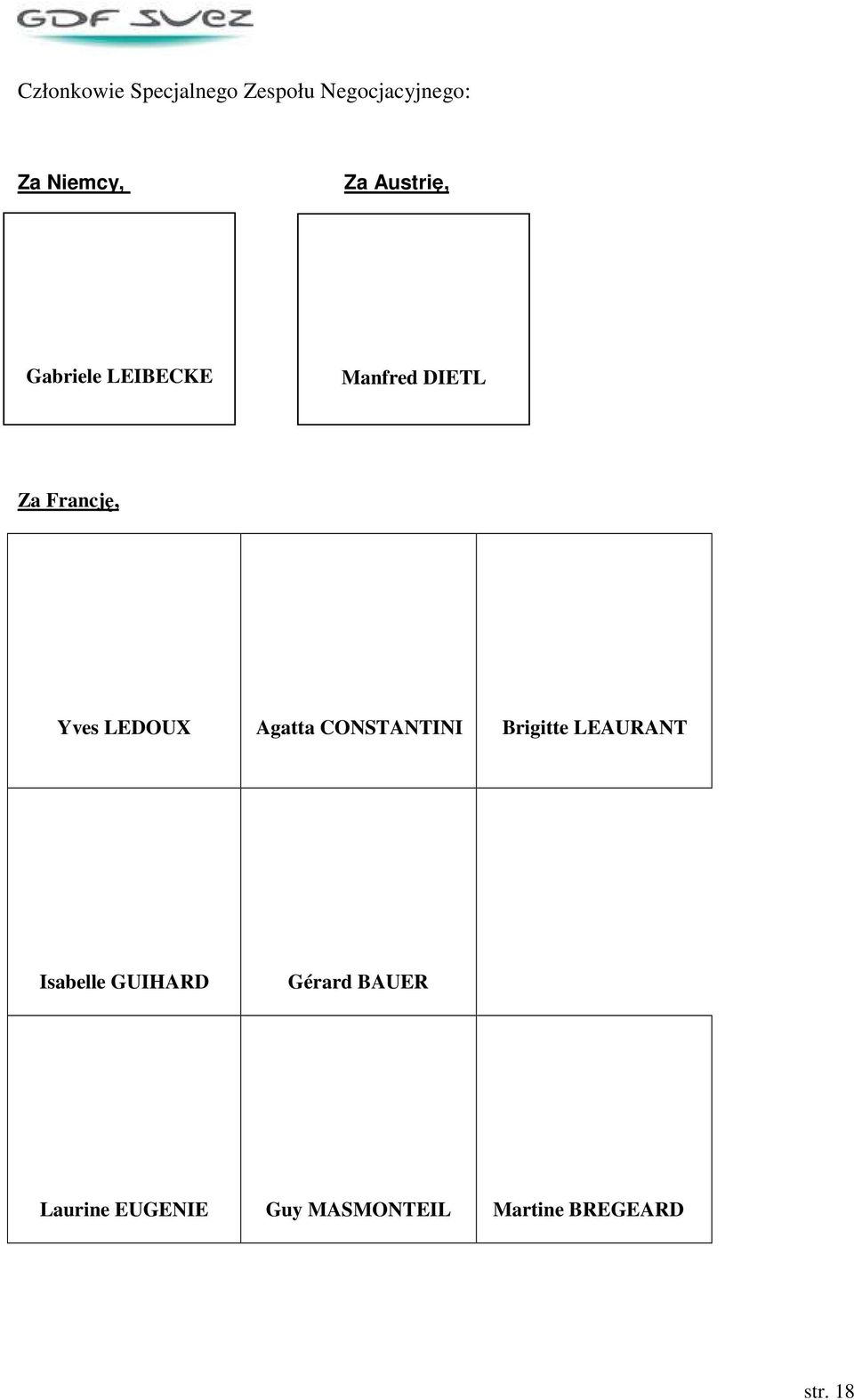 LEDOUX Agatta CONSTANTINI Brigitte LEAURANT Isabelle GUIHARD