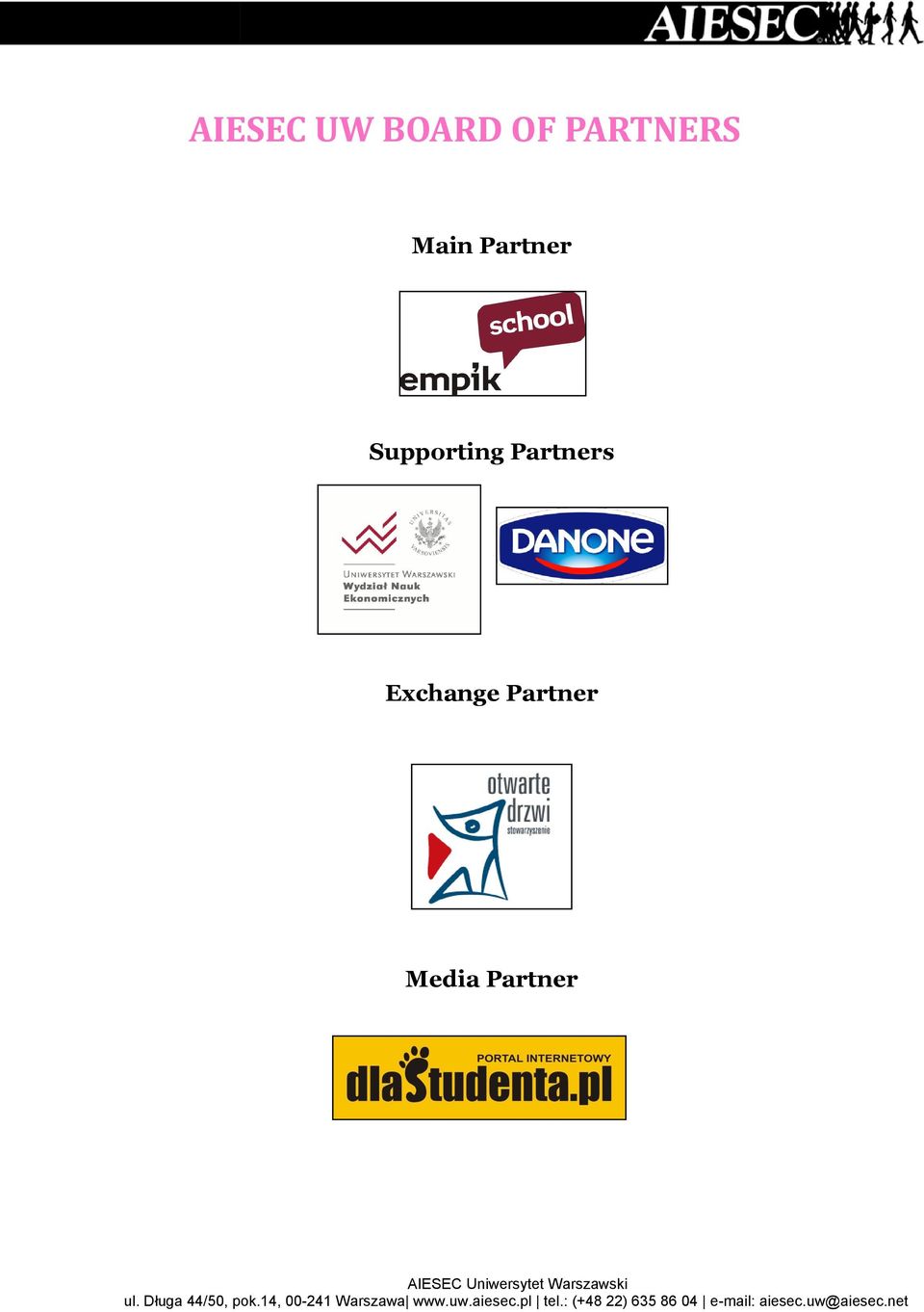 Supporting Partners