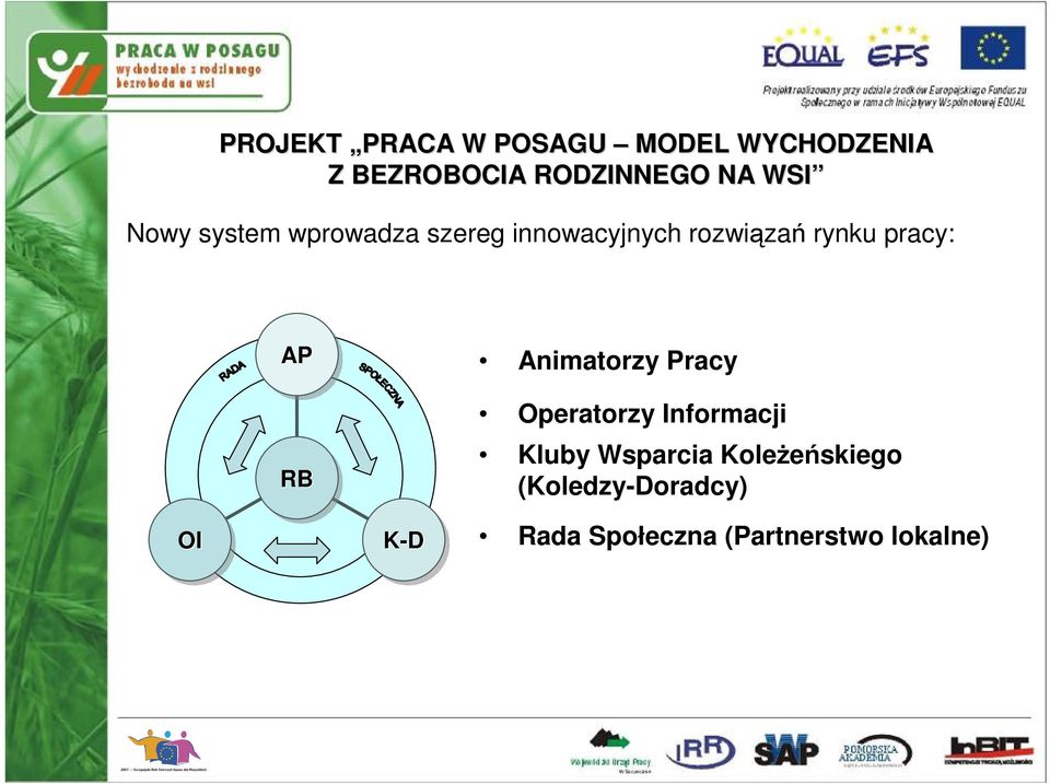 Operatorzy Informacji Kluby Wsparcia Koleżeńskiego