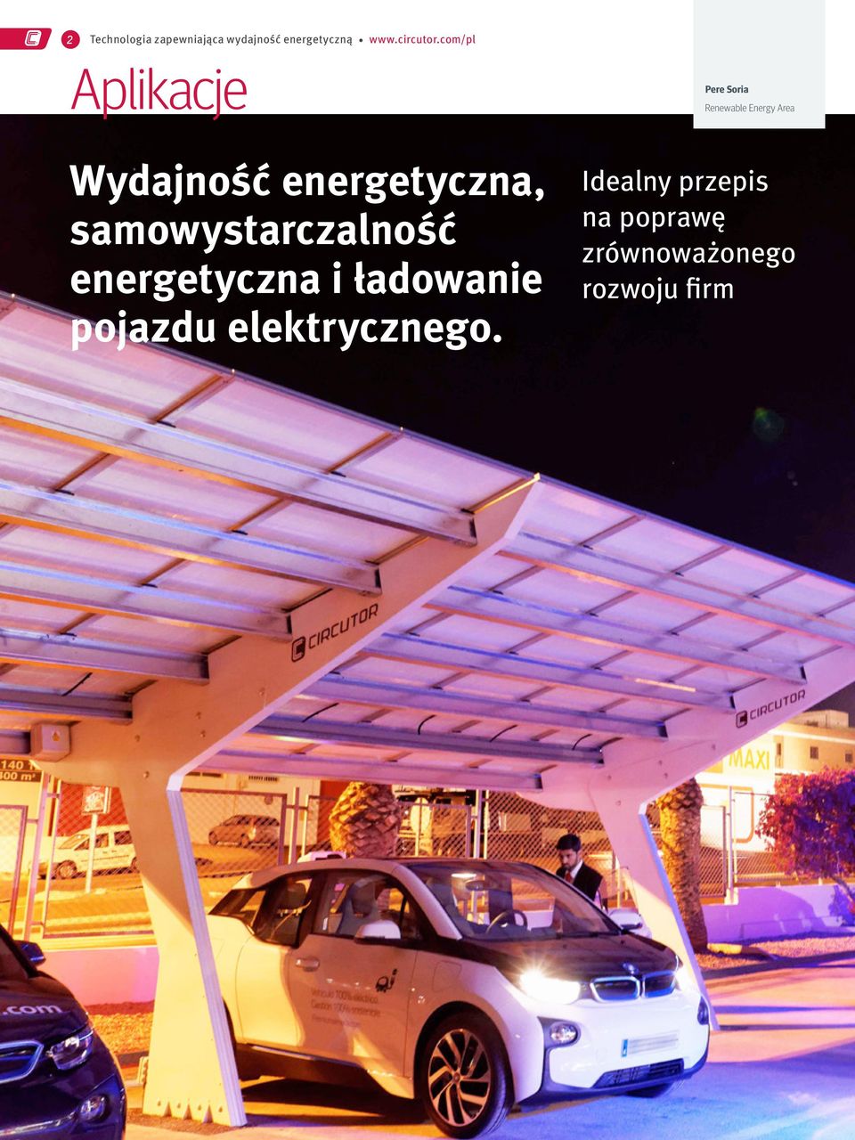 energetyczna, samowystarczalność energetyczna i ładowanie