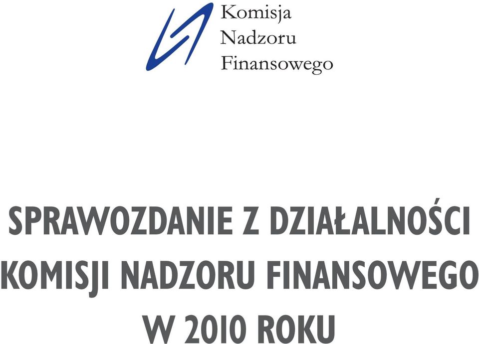 KOMISJI NADZORU