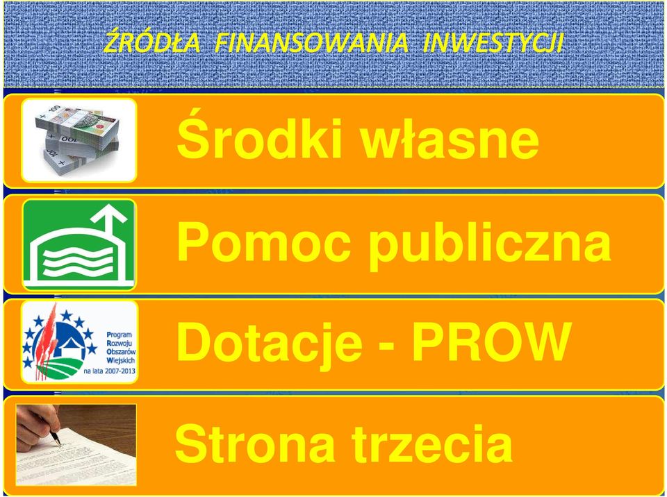 Dotacje - PROW