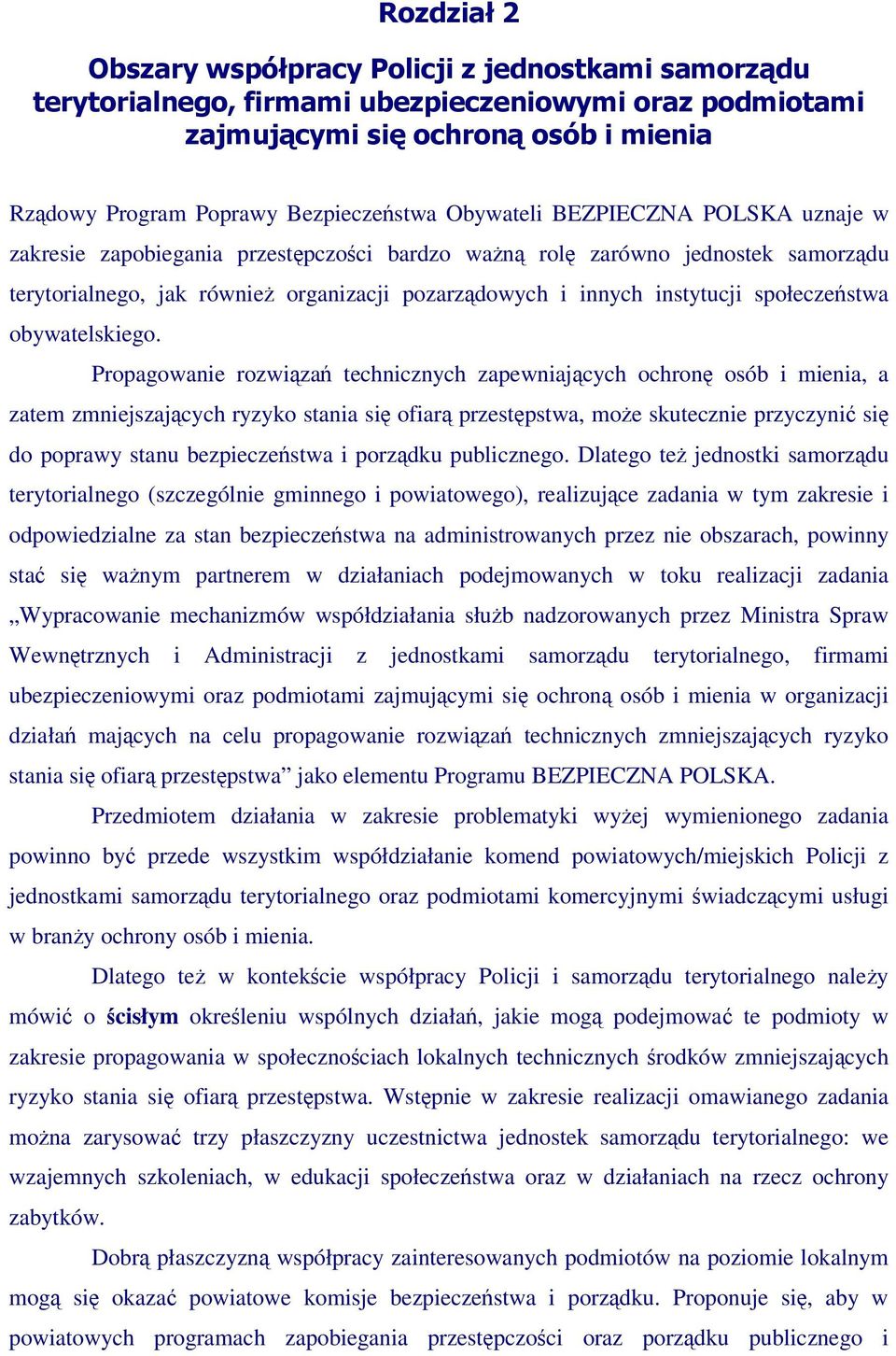 pozarzdowych i innych instytucji społeczestwa obywatelskiego.