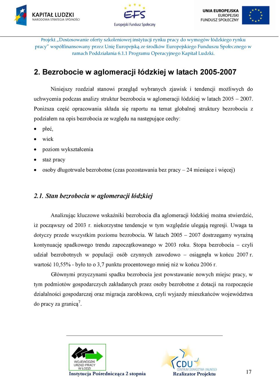 łódzkiej w latach 2005 2007.