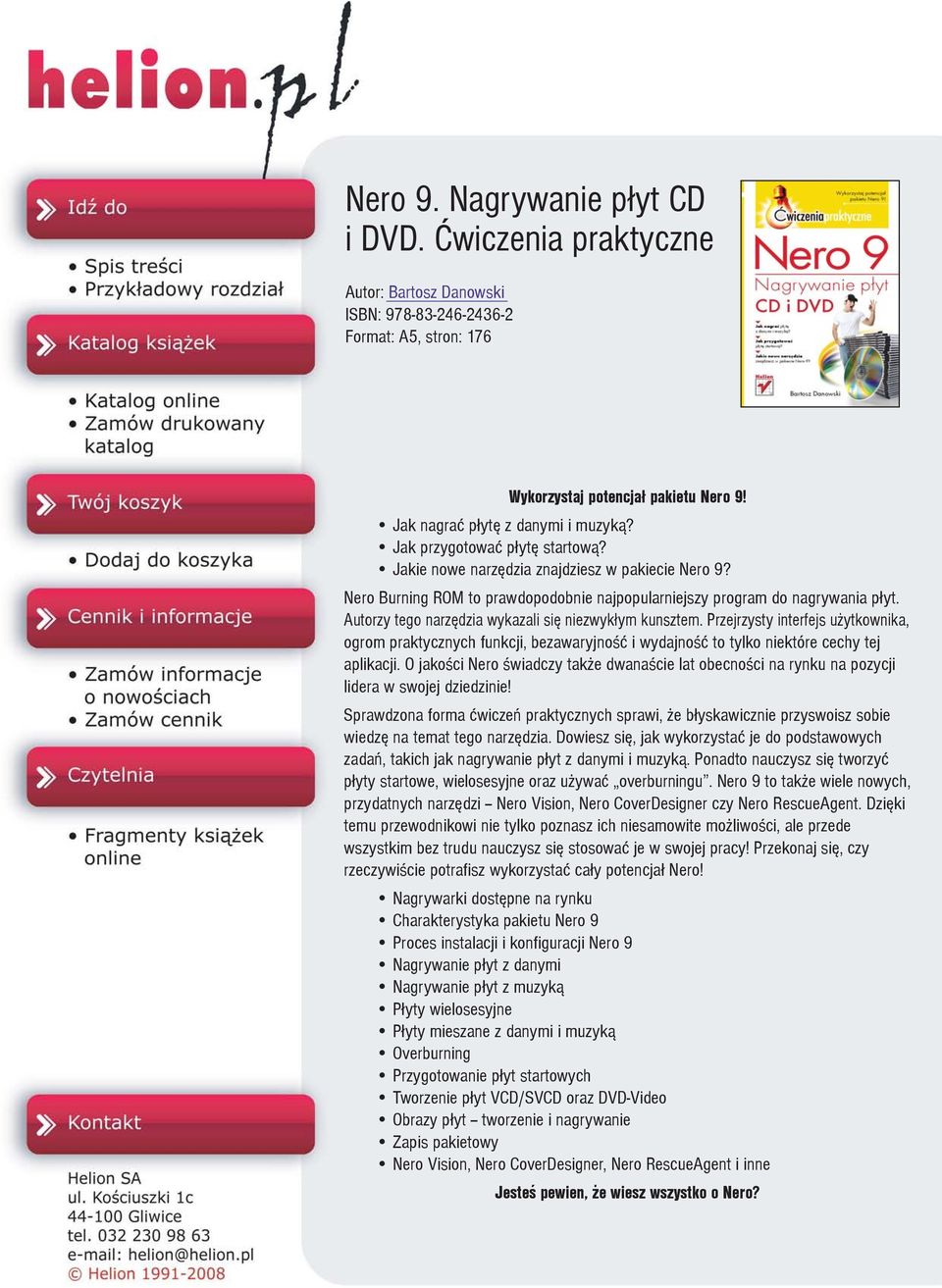 Autorzy tego narzêdzia wykazali siê niezwyk³ym kunsztem. Przejrzysty interfejs u ytkownika, ogrom praktycznych funkcji, bezawaryjnoœæ i wydajnoœæ to tylko niektóre cechy tej aplikacji.