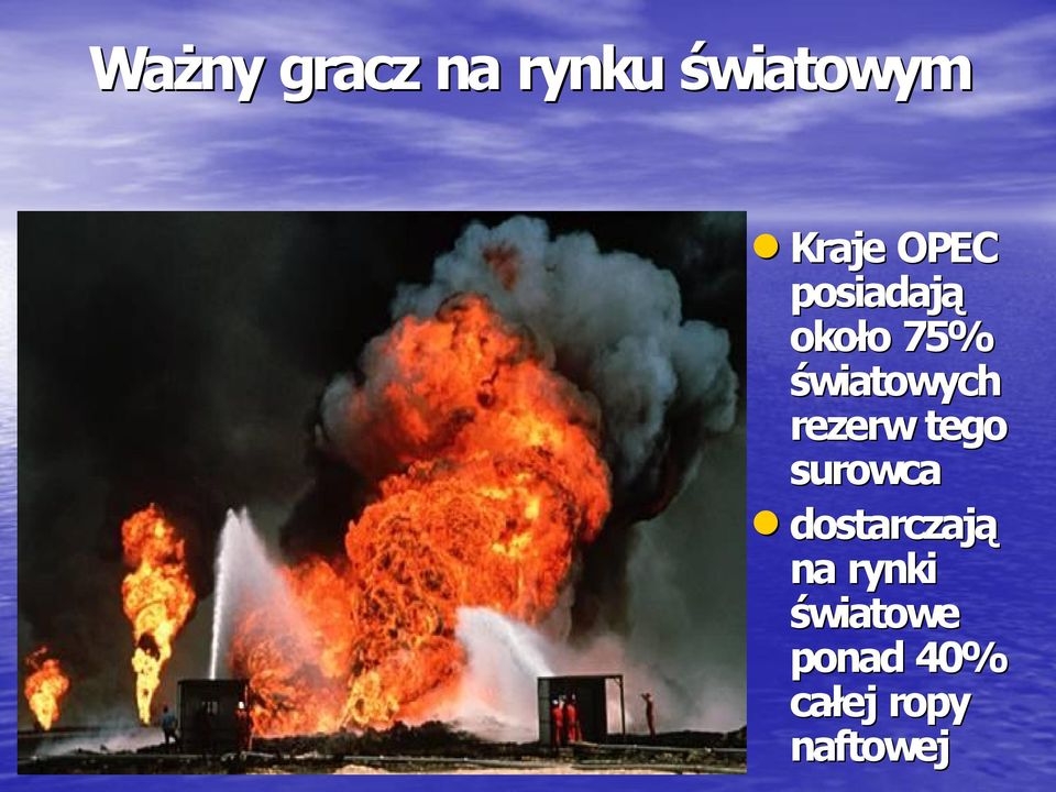 rezerw tego surowca dostarczają na