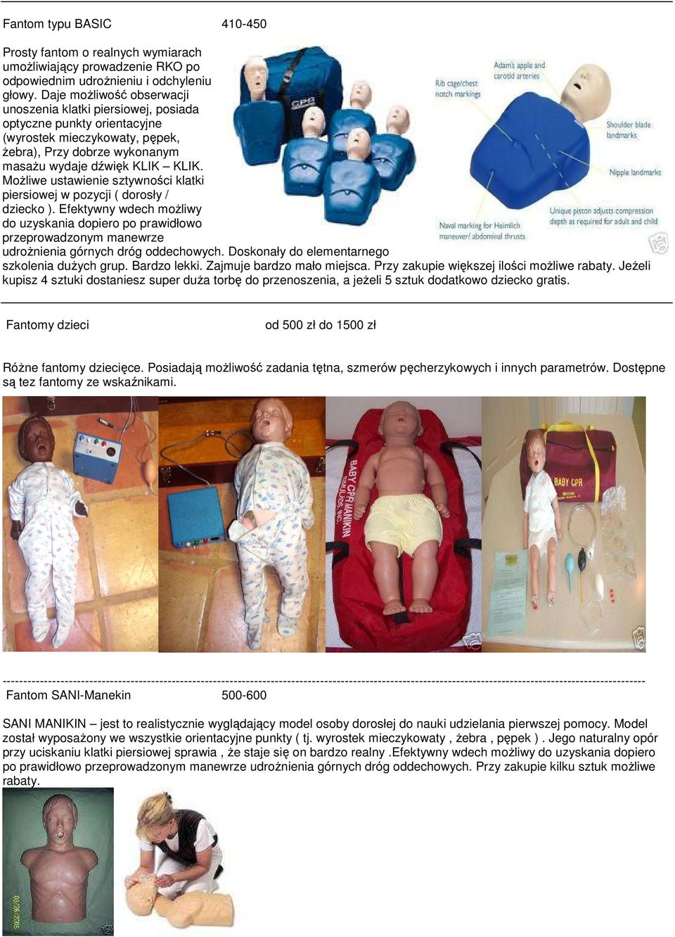 Możliwe ustawienie sztywności klatki piersiowej w pozycji ( dorosły / dziecko ).