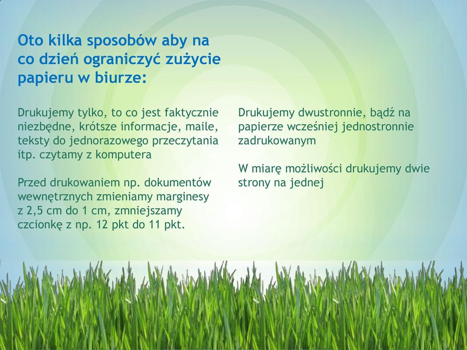 czytamy z komputera Przed drukowaniem np.