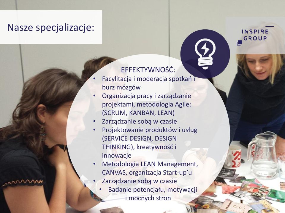 Projektowanie produktów i usług (SERVICE DESIGN, DESIGN THINKING), kreatywność i innowacje Metodologia