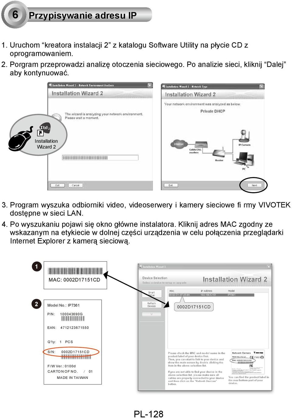 Po wyszukaniu pojawi się okno główne instalatora.