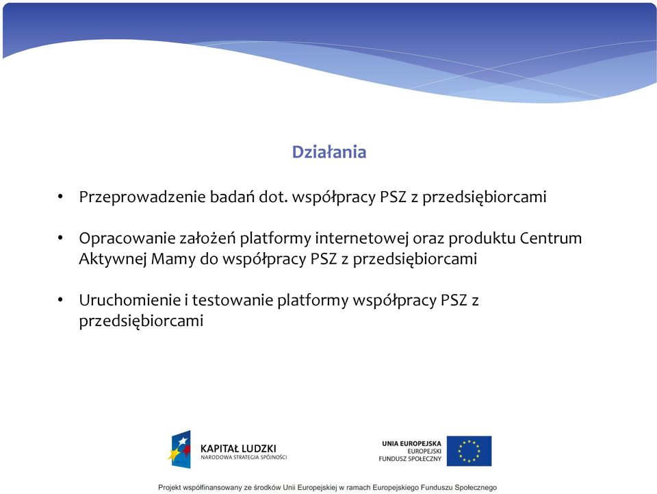 internetowej oraz produktu Centrum Aktywnej Mamy do współpracy