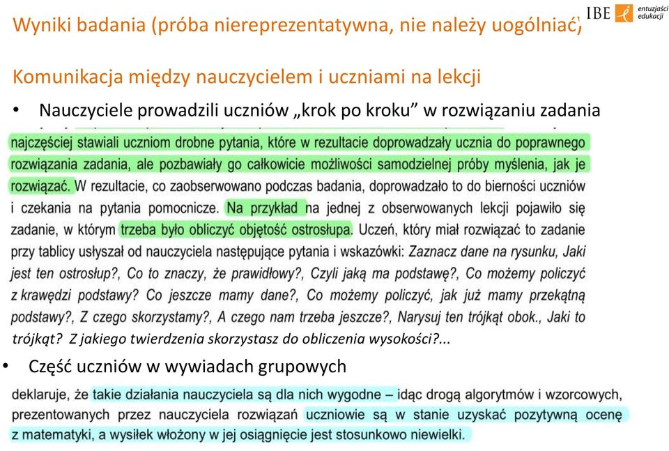 rozwiązaniu zadania trójkąt?