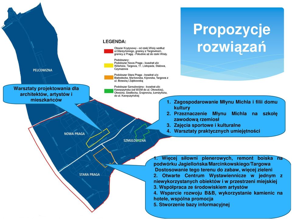 Więcej siłowni plenerowych, remont boiska na podwórku Jagiellońska/Marcinkowskiego/Targowa Dostosowanie tego terenu do zabaw, więcej zieleni 2.