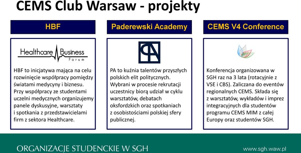 PA to kuźnia talentów przyszłych polskich elit politycznych.