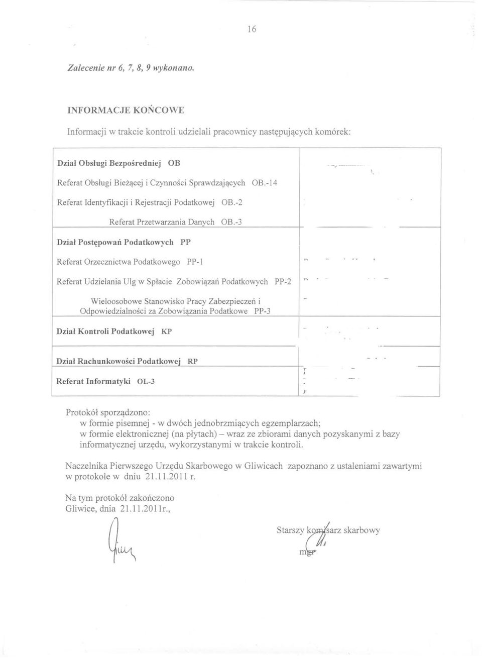 -3 Dział Postępowań Podatkowych Referat Orzecznictwa Podatkowego PP PP-I Referat Udzielania Ulg w Spłacie Zobowiązań Podatkowych PP-2 Wieloosobowe Stanowisko Pracy Zabezpieczeń i Odpowiedzialności za