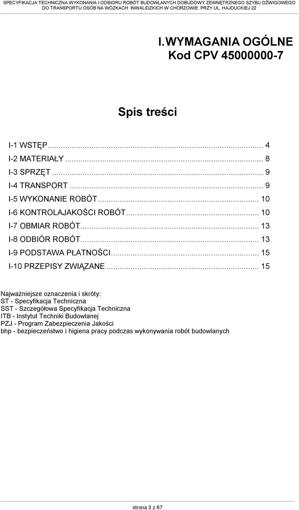 .. 15 I-10 PRZEPISY ZWIĄZANE.