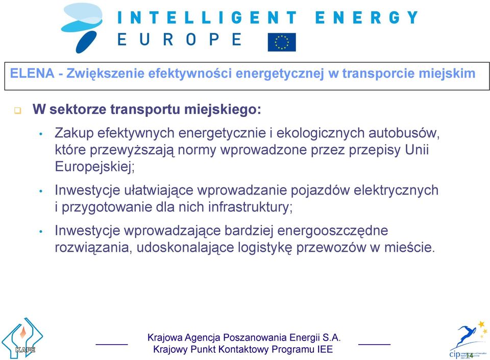 Europejskiej; Inwestycje ułatwiające wprowadzanie pojazdów elektrycznych i przygotowanie dla nich