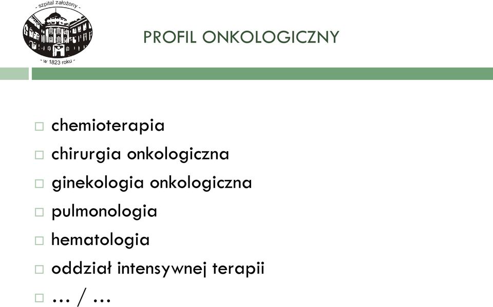 ginekologia onkologiczna