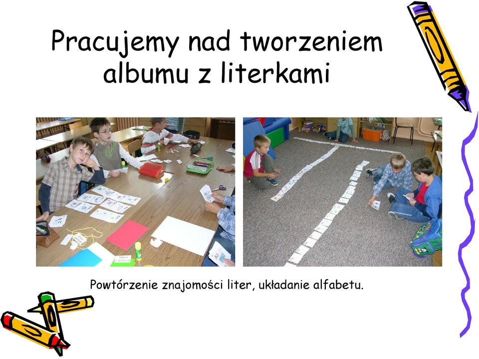 literkami Powtórzenie