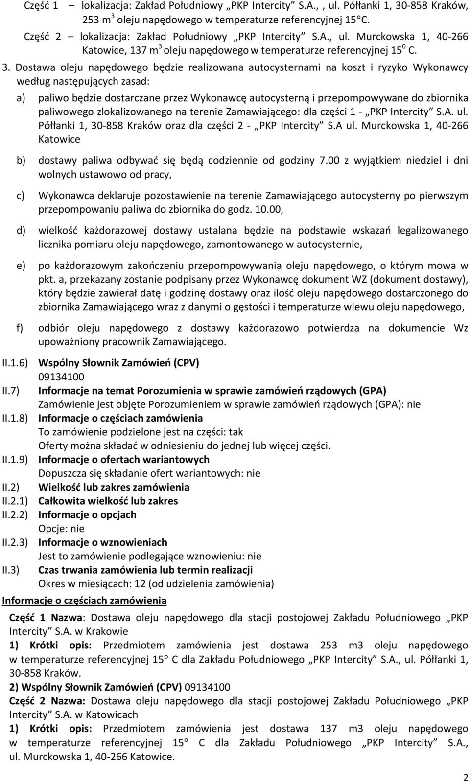 oleju napędowegow temperaturze referencyjnej 15 0 C. 3.