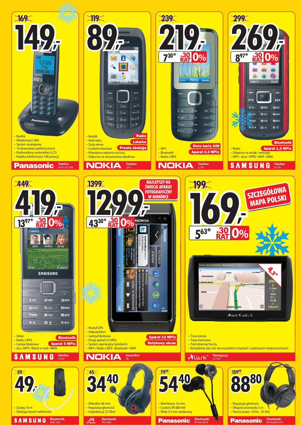 1,3 MPix Odporny na wodę i wstrząsy MP3 Java GPRS WP MMS Telefon KX-TG-5511PDB Telefon 1616 Telefon C2-00 Telefon B-20 4 49, 419, 13 1399, NJLEPSZY N 1299, ŚWIECIE PRT FO T O G R FI C Z N Y W KOMÓRCE