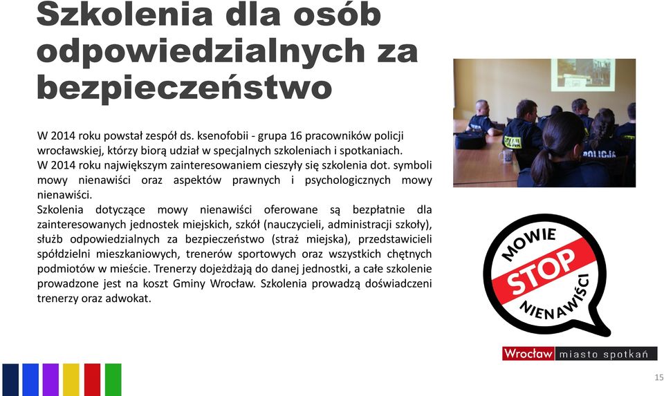 symboli mowy nienawiści oraz aspektów prawnych i psychologicznych mowy nienawiści.